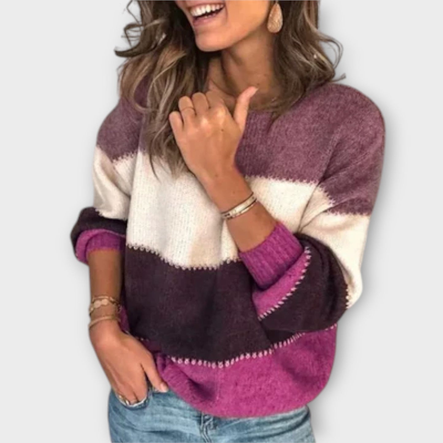 Maglione Sofia | Stile Retrò e Comfort Avvolgente