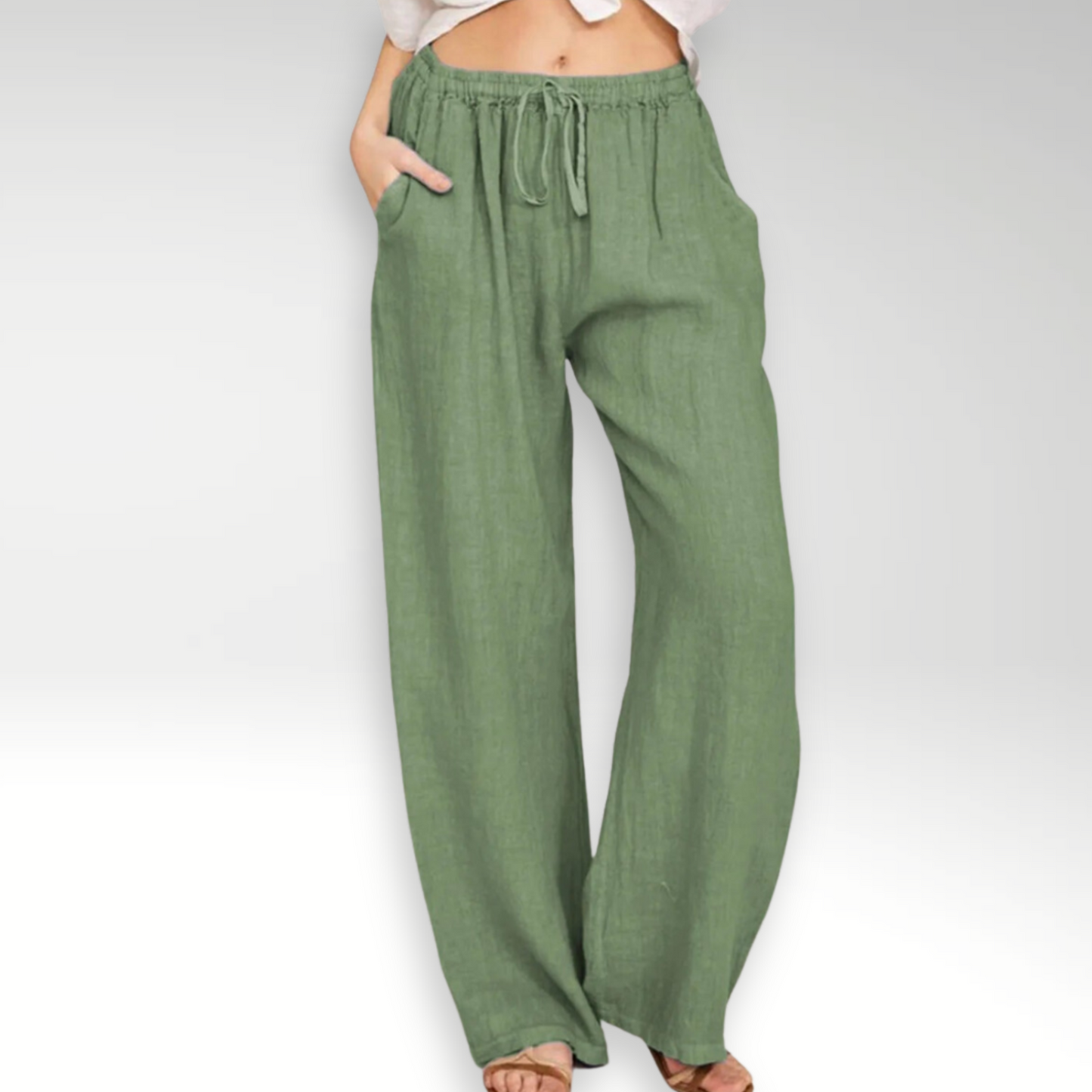 Tendenza Donna | Pantaloni Comfort a Gamba Larga