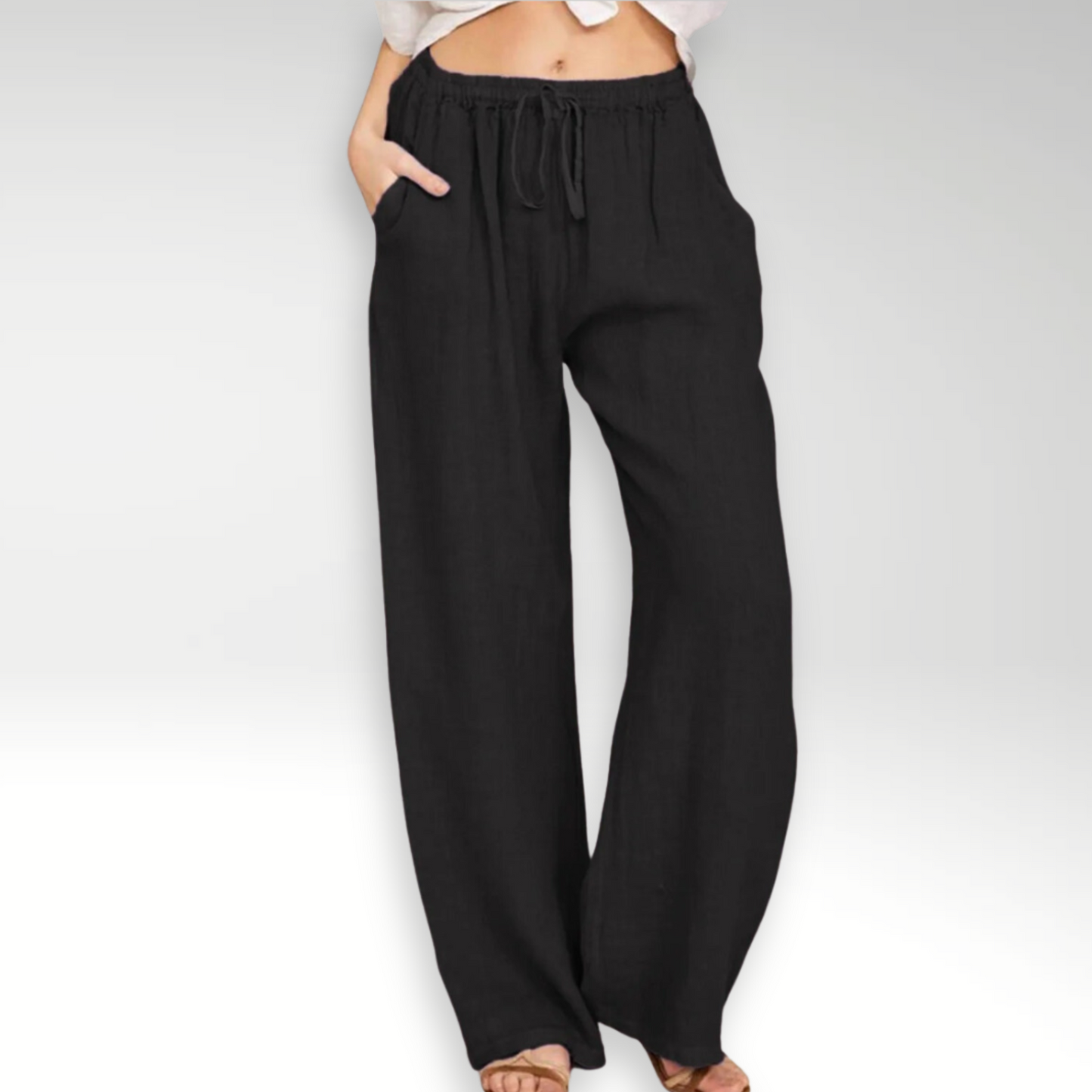Tendenza Donna | Pantaloni Comfort a Gamba Larga
