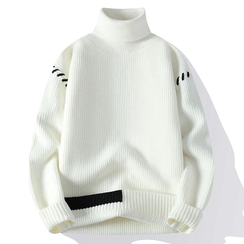 Maglione Tendenza | Eleganza Patchwork per l'Inverno