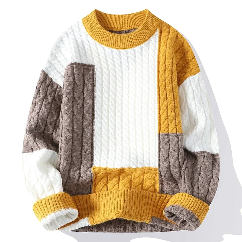 Sweater Trend | Color Block Style for a Modern Look