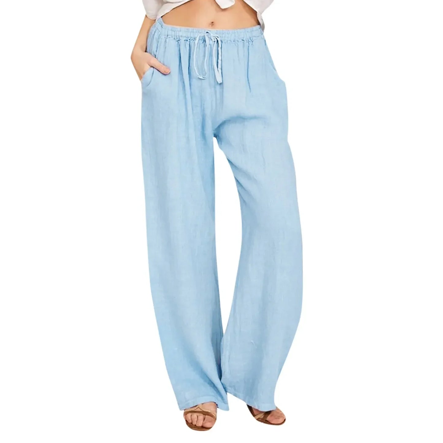 Tendenza Donna | Pantaloni Comfort a Gamba Larga