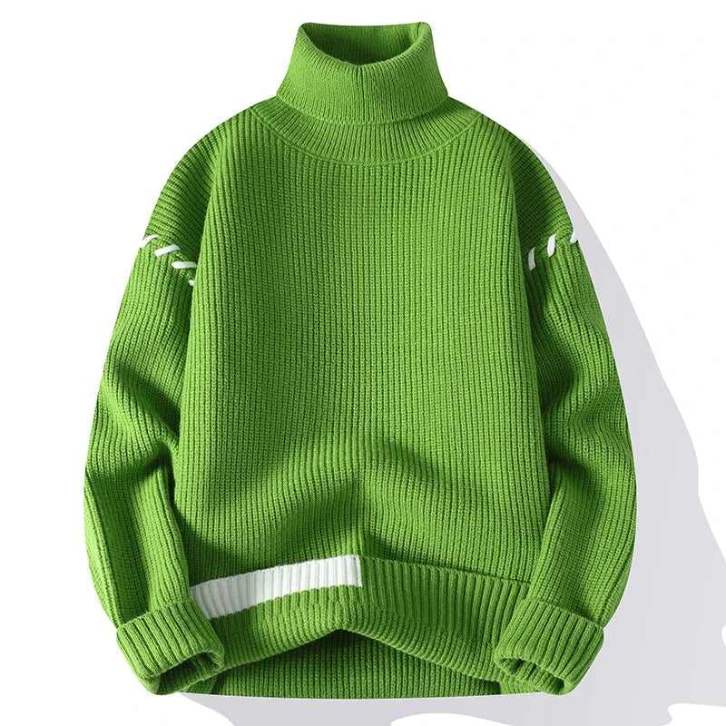 Maglione Tendenza | Eleganza Patchwork per l'Inverno
