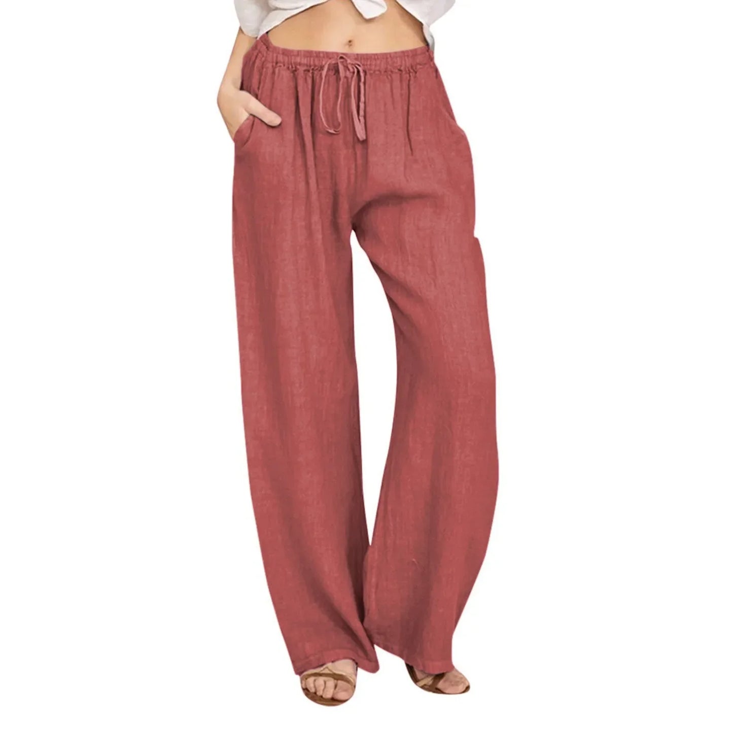 Tendenza Donna | Pantaloni Comfort a Gamba Larga