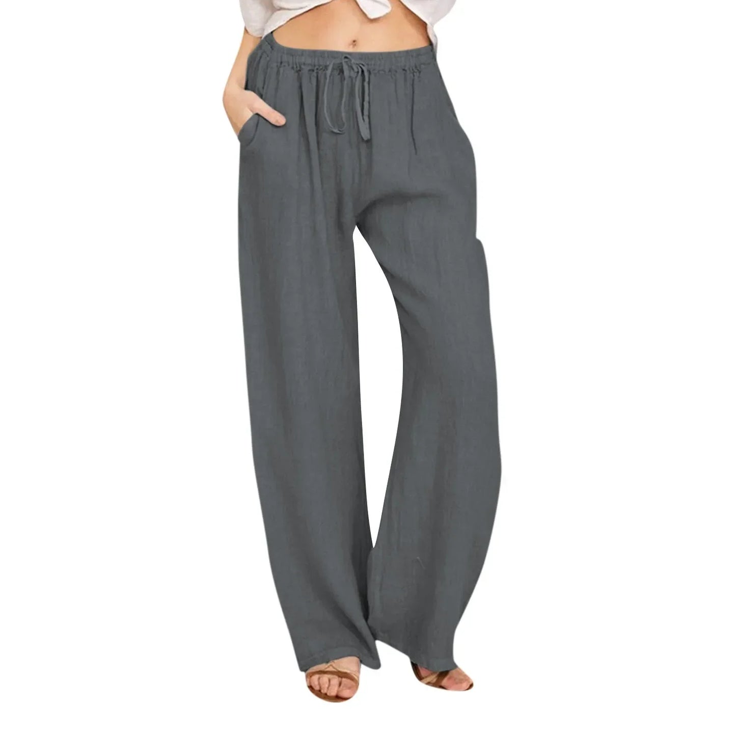 Tendenza Donna | Pantaloni Comfort a Gamba Larga