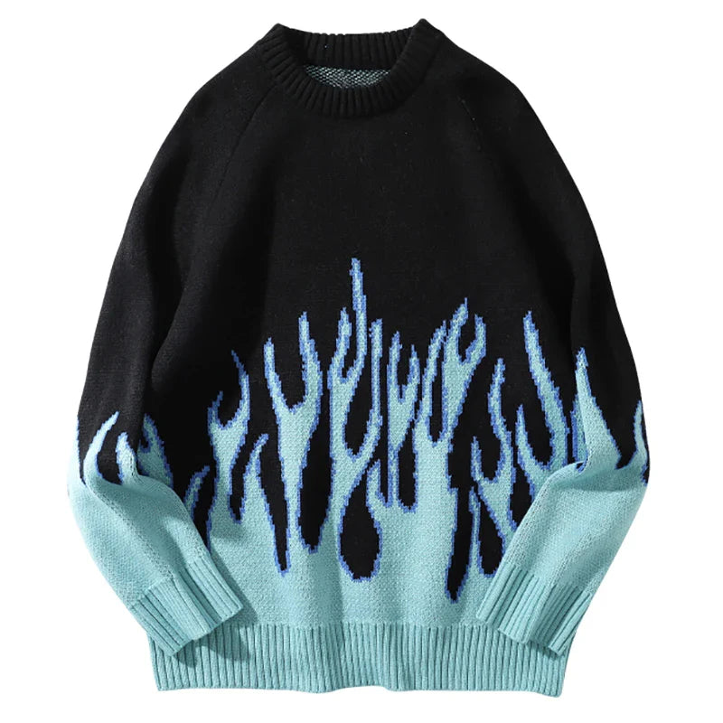 Maglione Tendenza | Stile Oversize e Design Dégradé per un Look Unico