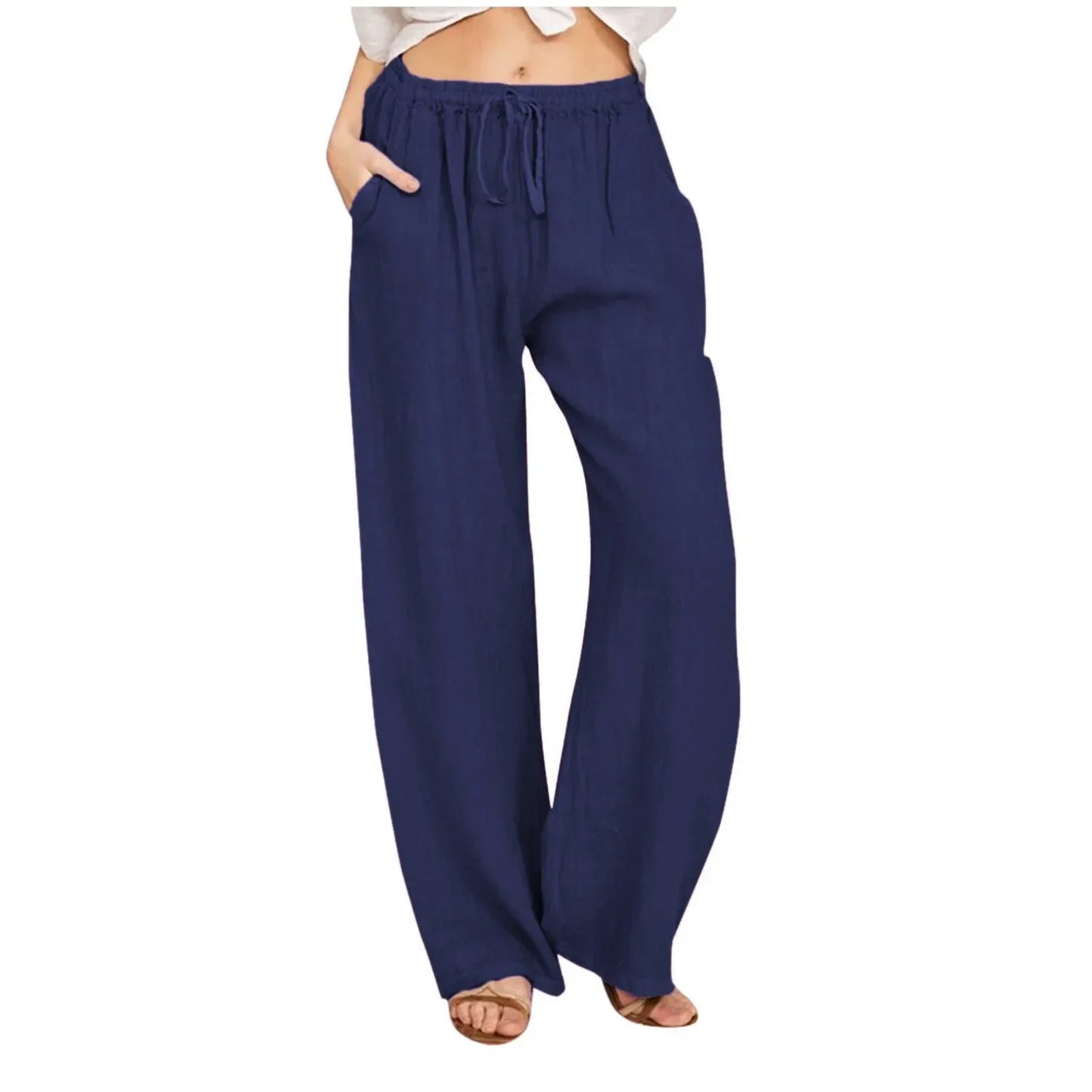 Tendenza Donna | Pantaloni Comfort a Gamba Larga