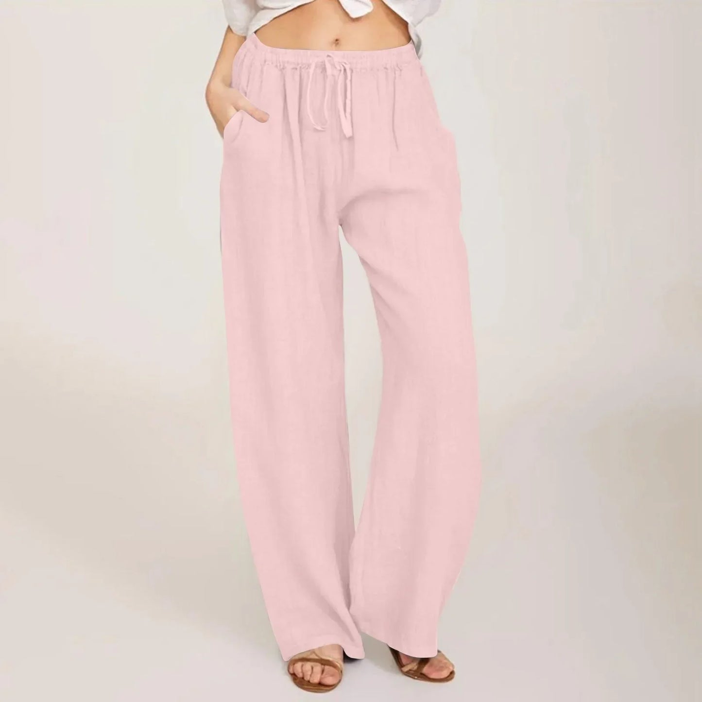 Tendenza Donna | Pantaloni Comfort a Gamba Larga
