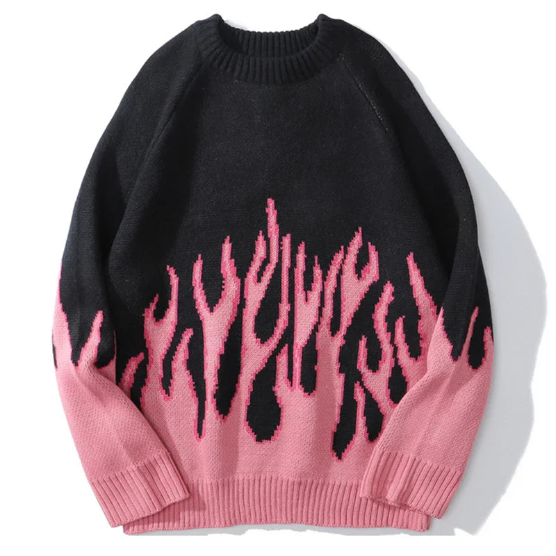 Maglione Tendenza | Stile Oversize e Design Dégradé per un Look Unico