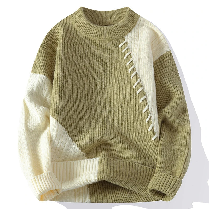 Trend Sweater | Patchwork Style for a Unique Look