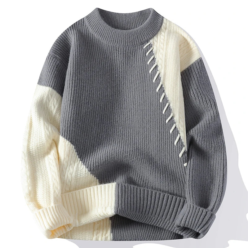 Trend Sweater | Patchwork Style for a Unique Look