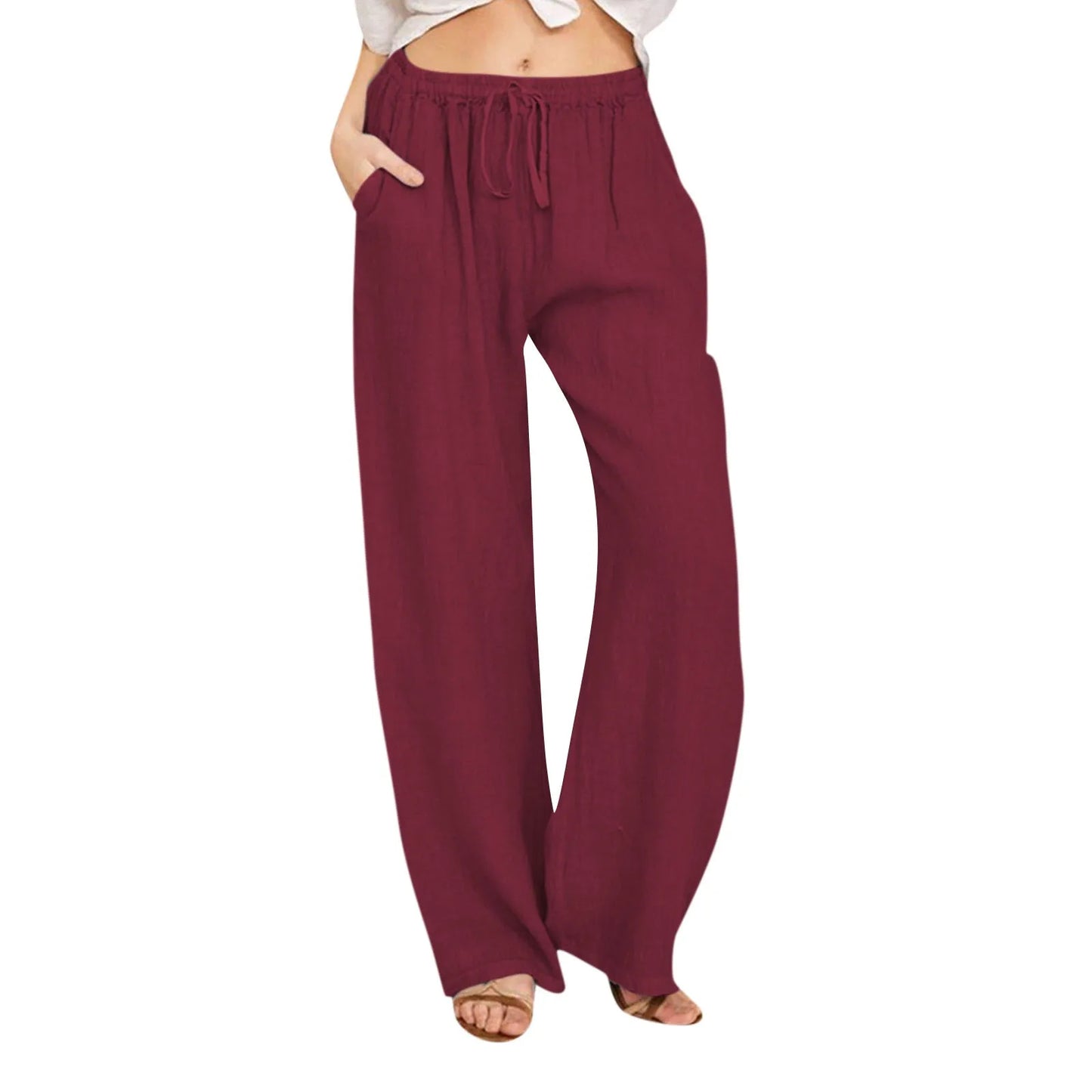 Tendenza Donna | Pantaloni Comfort a Gamba Larga