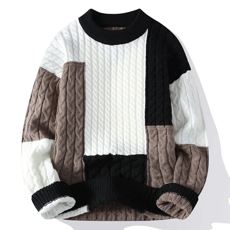 Sweater Trend | Color Block Style for a Modern Look