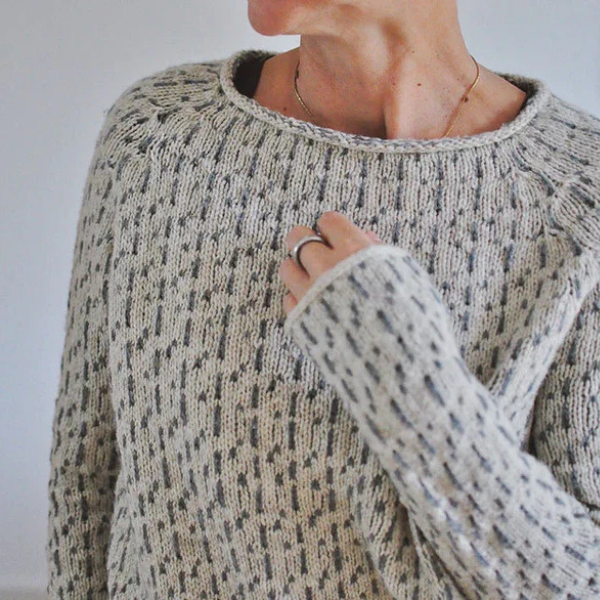 Ludovica | Maglione Aderente Lavorato a Maglia