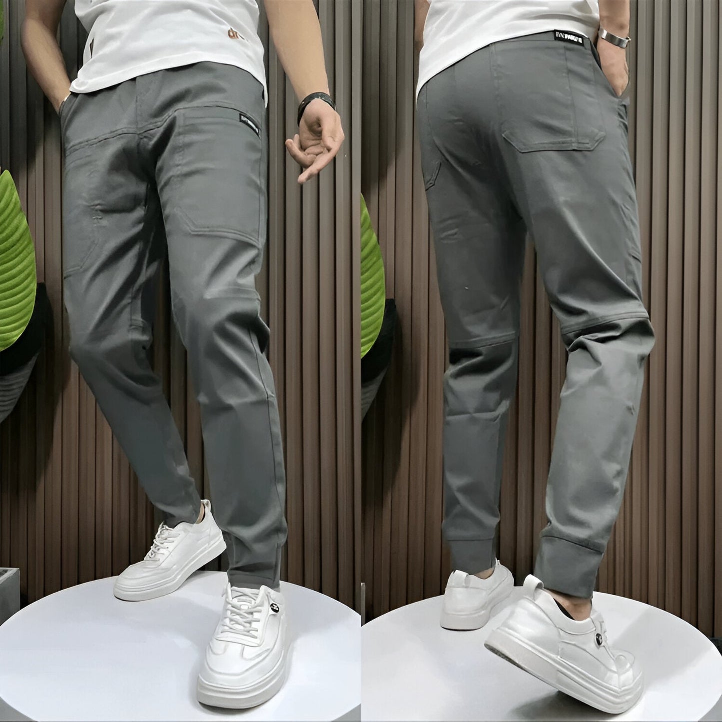 Alessio | Pantaloni Cargo Premium Elasticizzati (1+1)