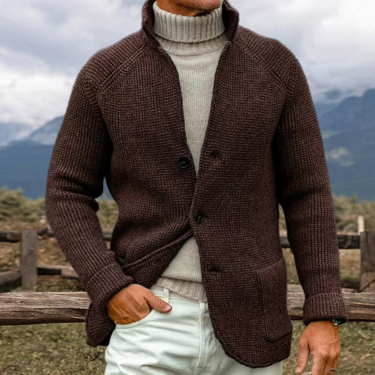 Lorenzo - Cardigan in Maglia Grossa