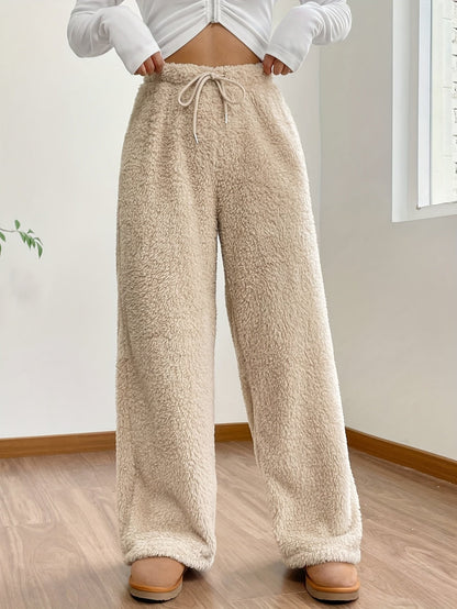 Elisa | Pantaloni Ultra-Fleece Larghi