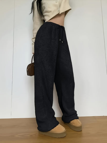 Elisa | Pantaloni Ultra-Fleece Larghi