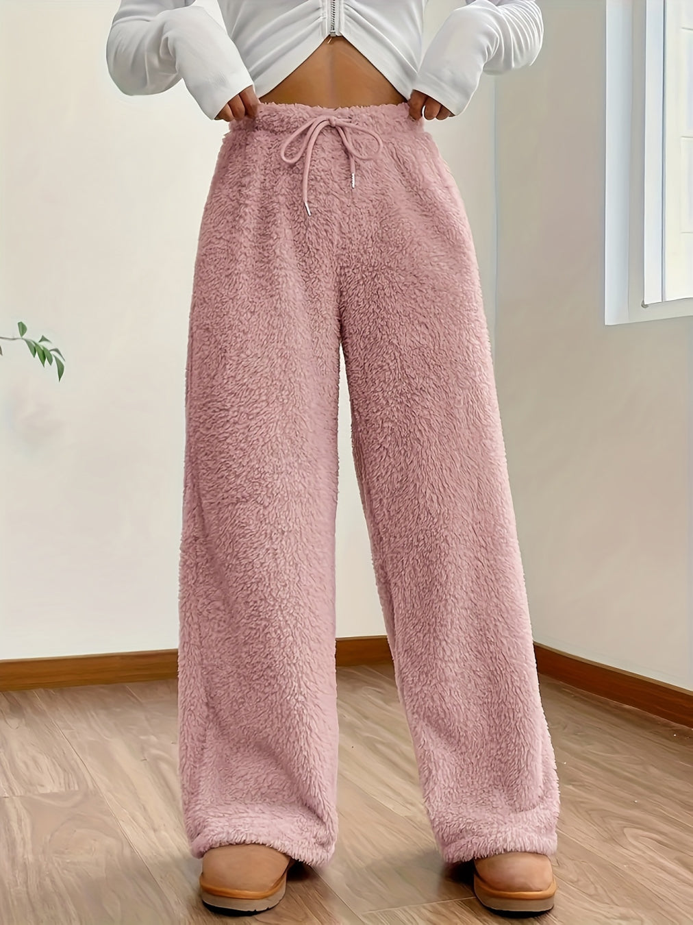 Elisa | Pantaloni Ultra-Fleece Larghi