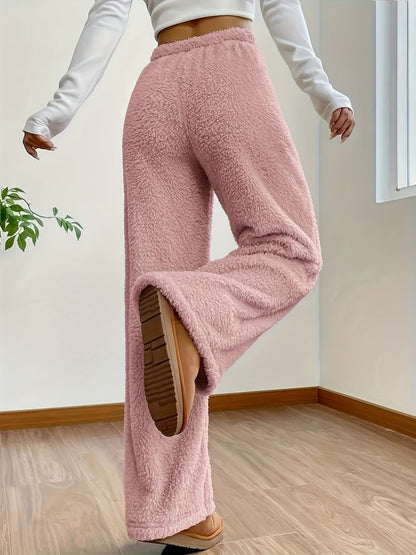 Elisa | Pantaloni Ultra-Fleece Larghi