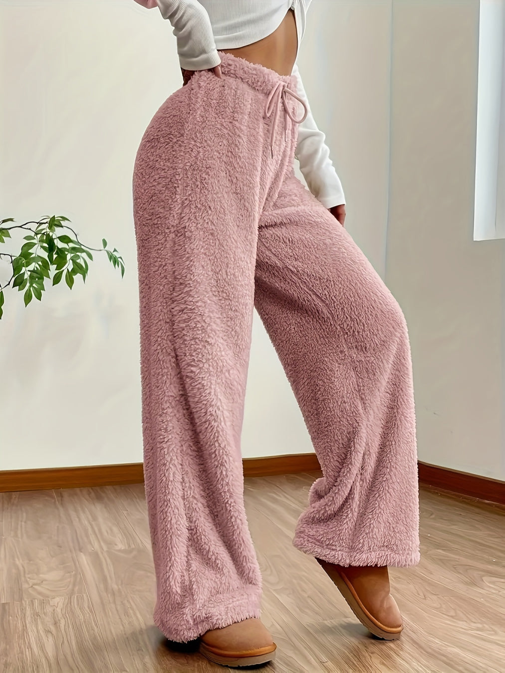 Elisa | Pantaloni Ultra-Fleece Larghi